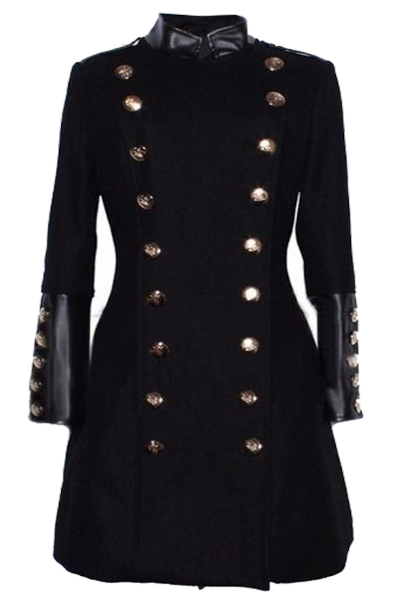 Women's Military-Inspired Coat