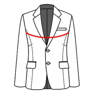 Chest measurement guide